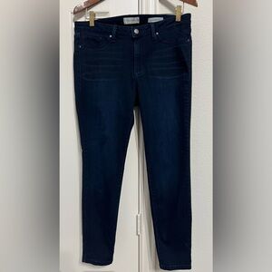 Jessica Simpson Kiss Me Super Skinny Women's Dark Blue Jeans